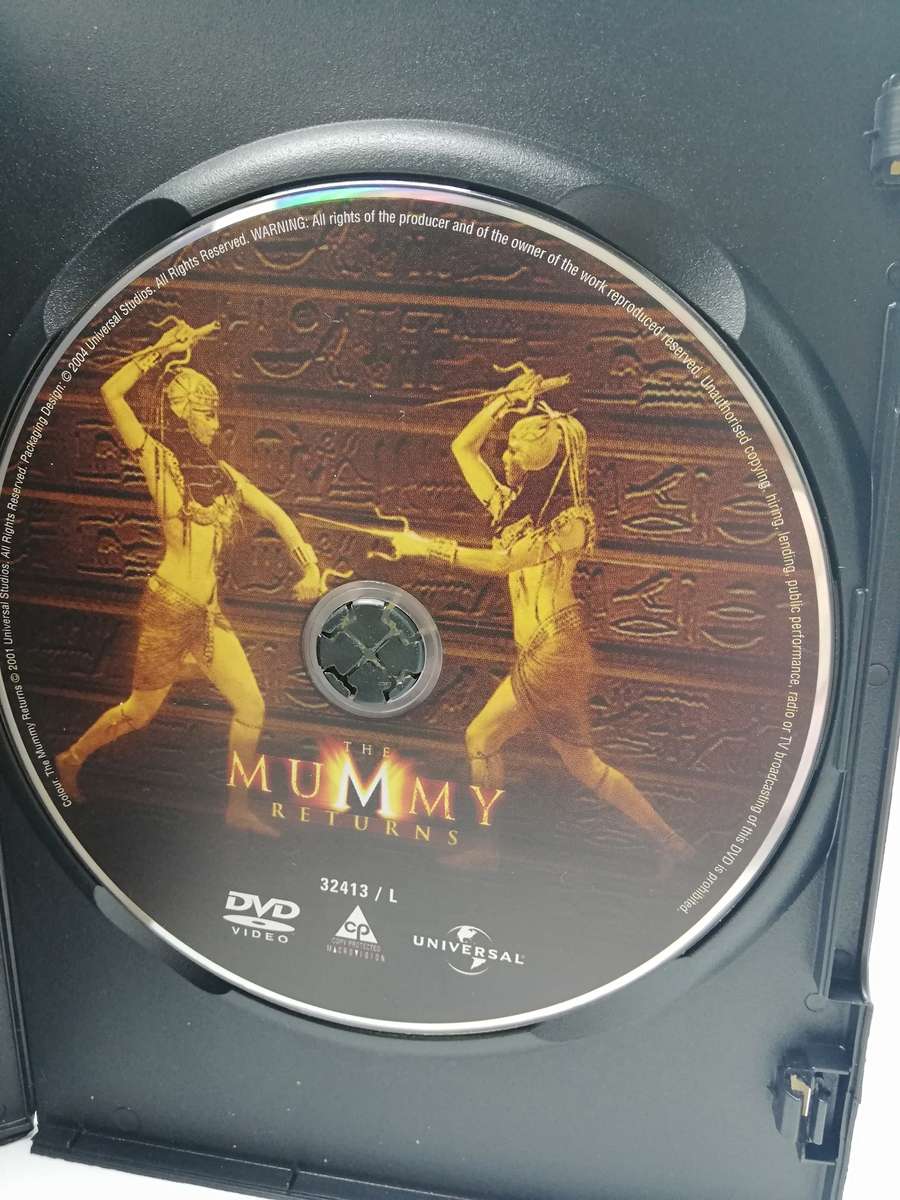 The Mummy - 2 Disc Ultimate Edition & The Mummy Returns - Brendon Frazer and Arnold Vosloo (DVD)