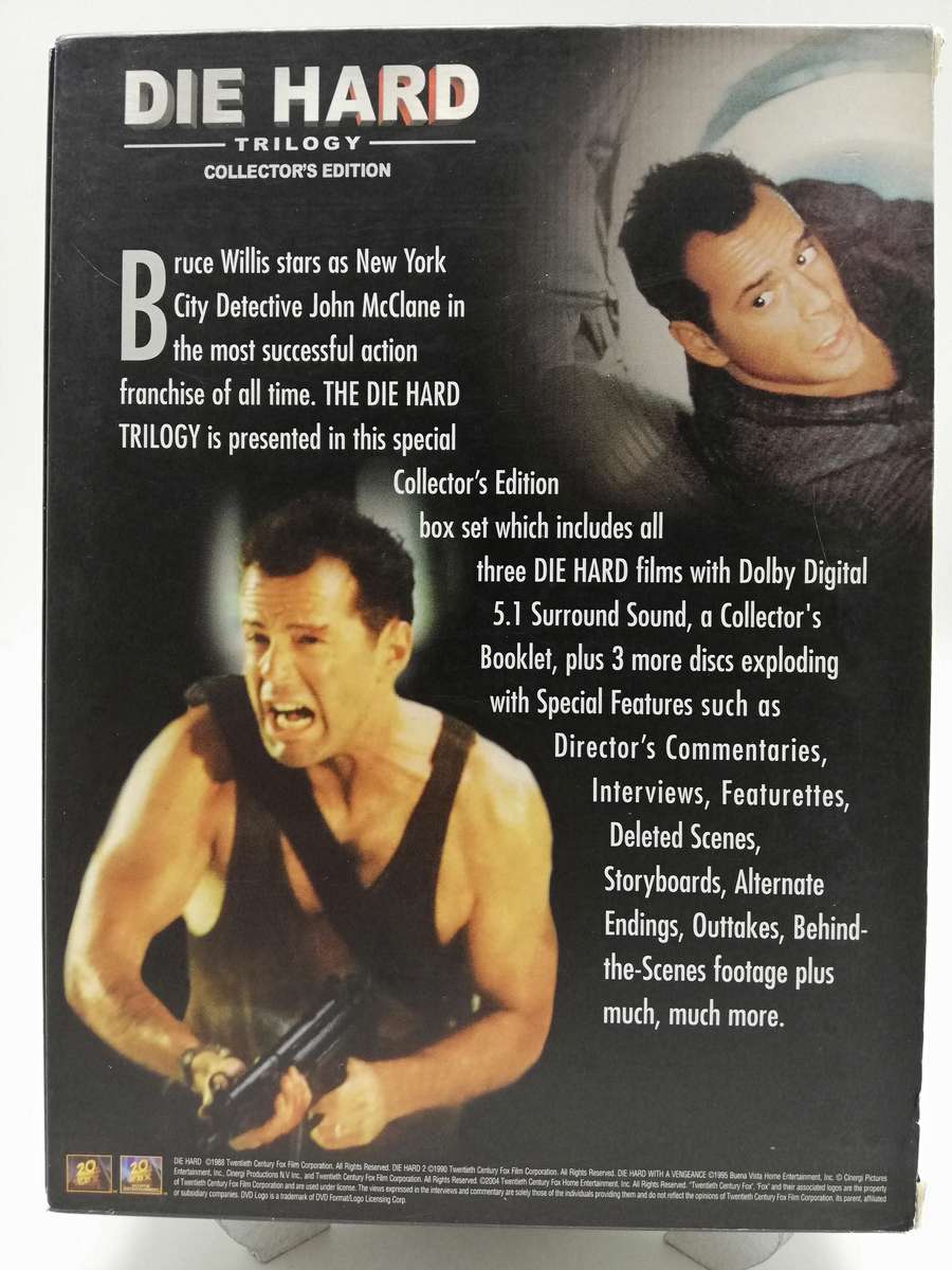 Die Hard Trilogy - Bruce Willis (6 x DVD Box Set)