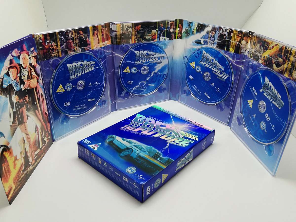Back to the Future Trilogy - 4 Disc Ultimate Edition (DVD)