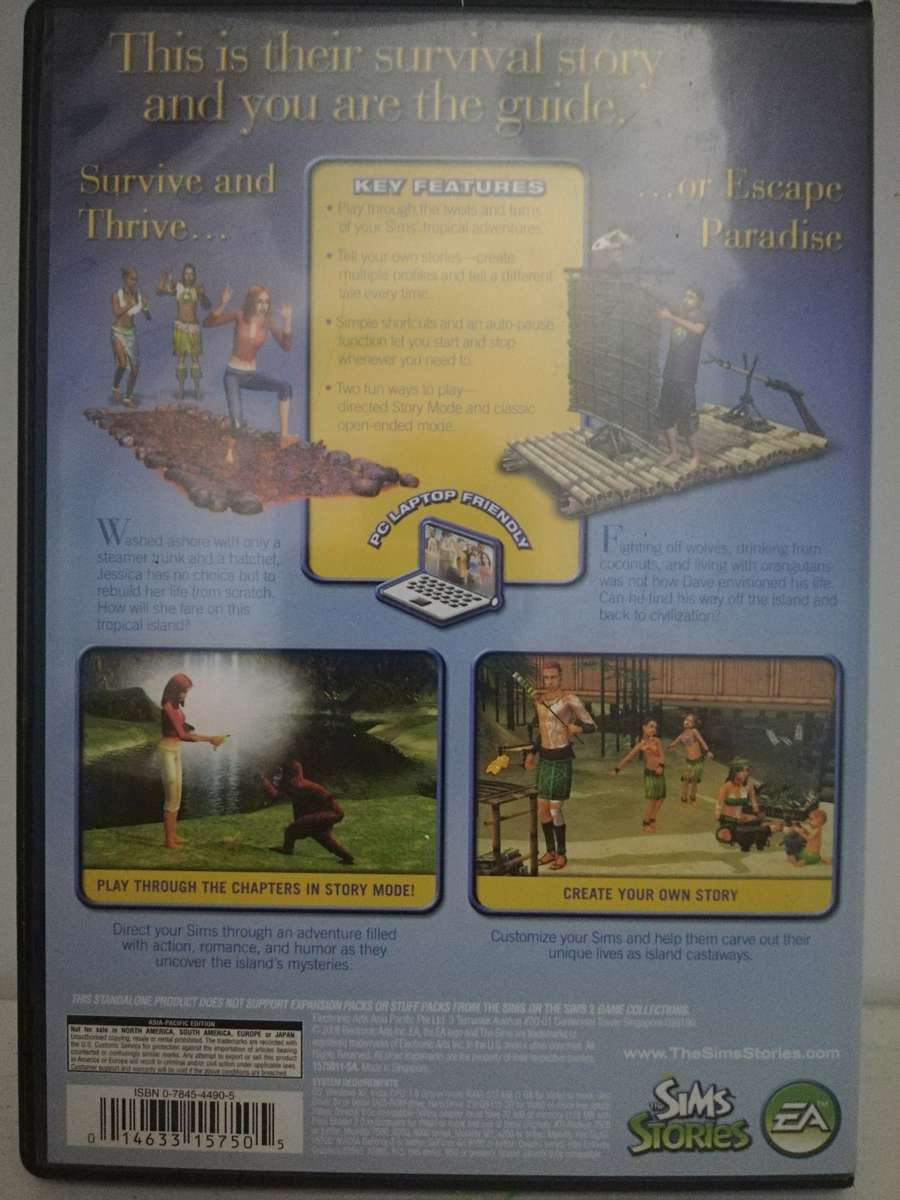 The Sims - Castaway Stories and The Sims 3 (PC Game)