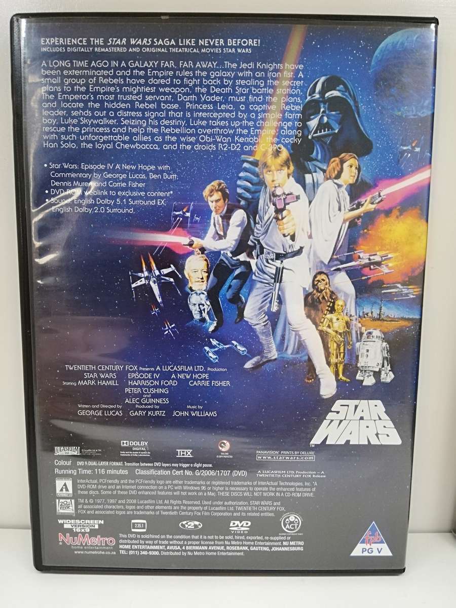 Star Wars - Original Trilogy - (DVD)