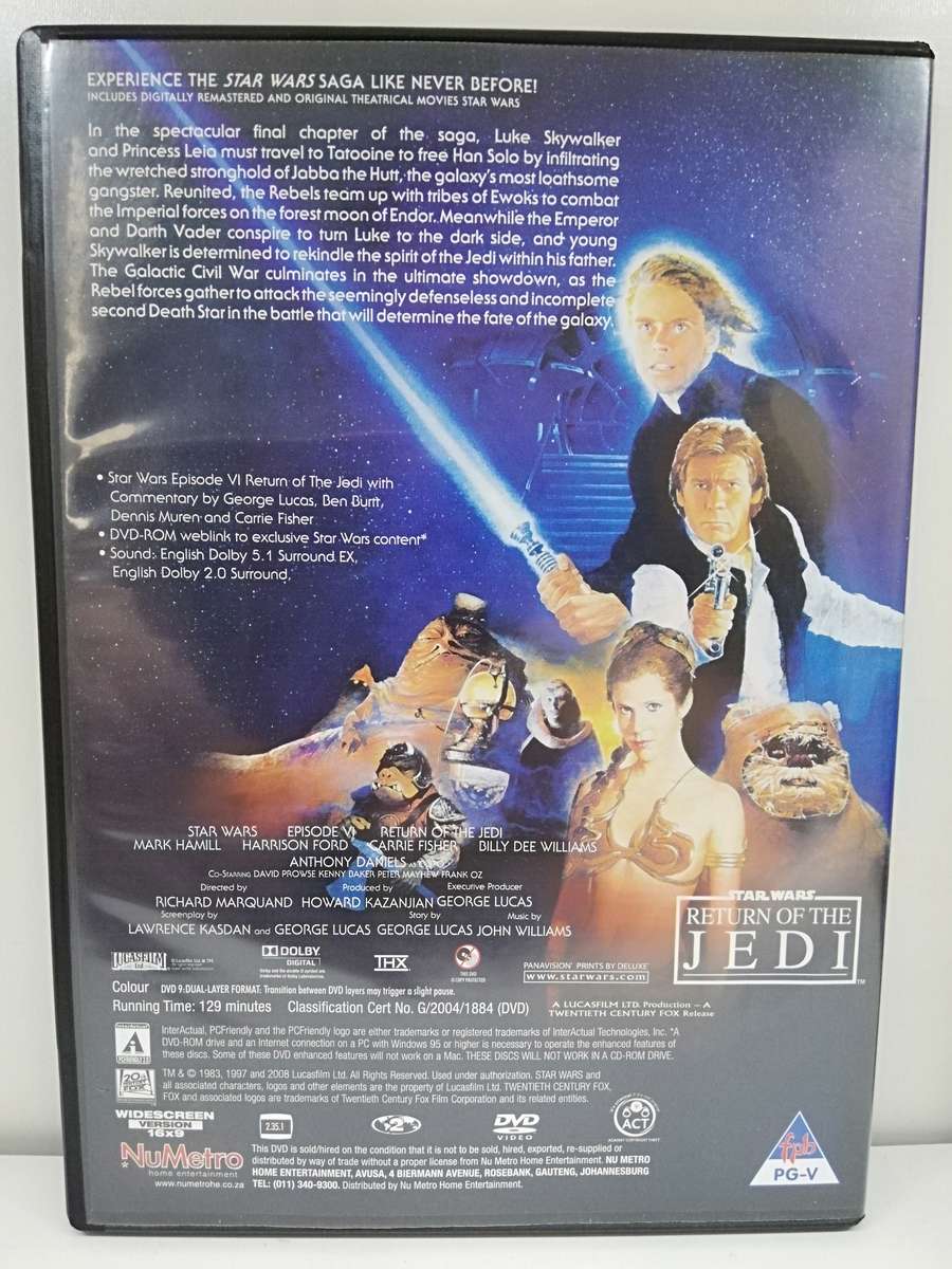 Star Wars - Original Trilogy - (DVD)