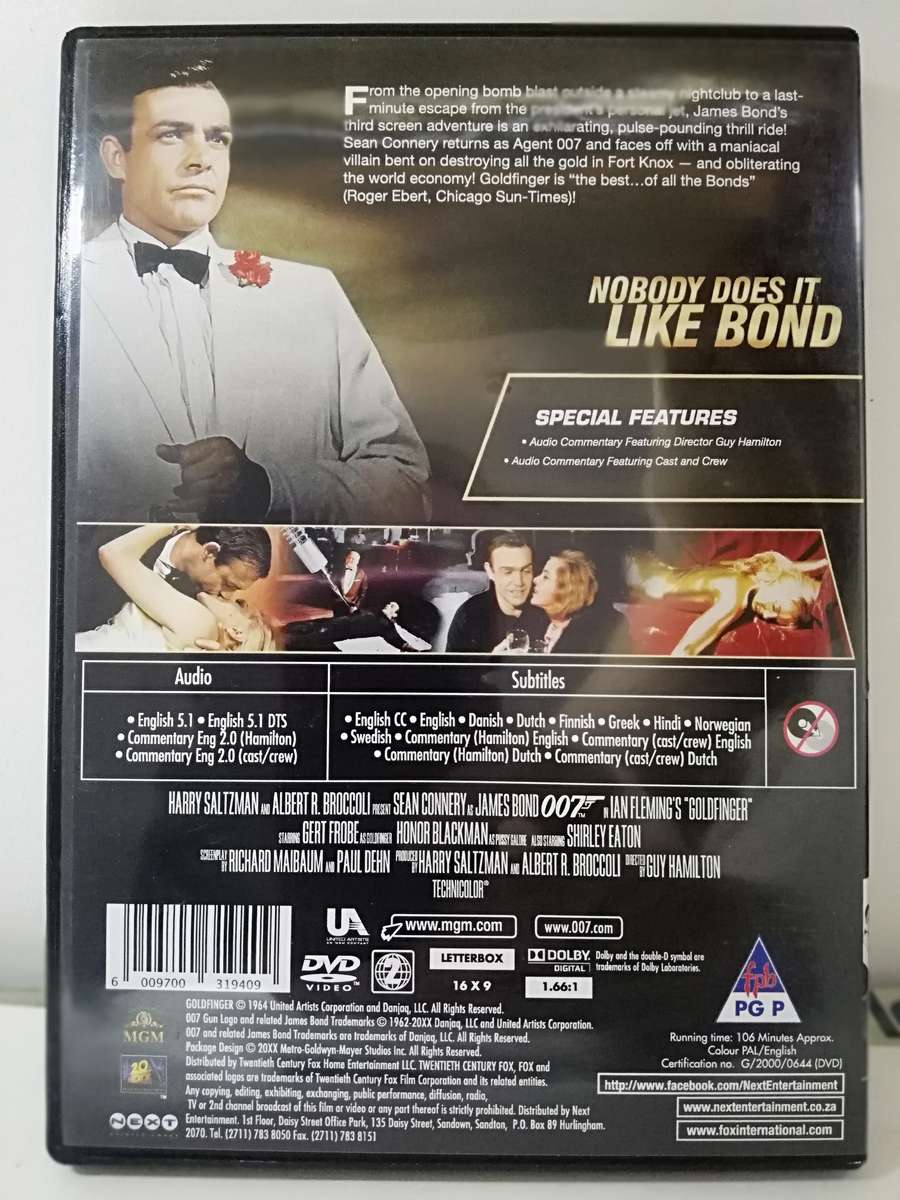 007 - 1964 - Goldfinger (DVD)