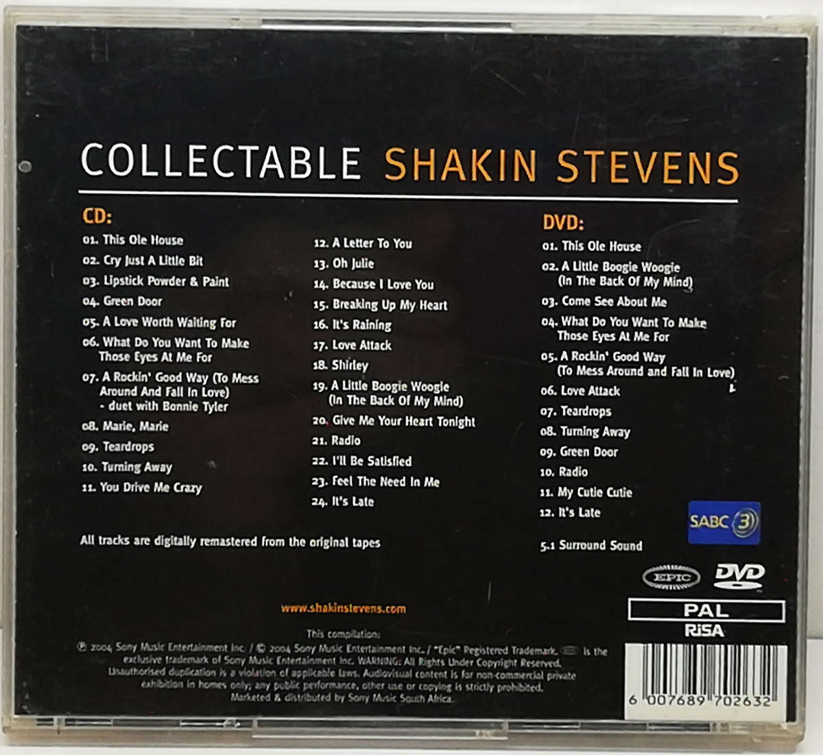 Shakin Stevens Collectable (CD & DVD)