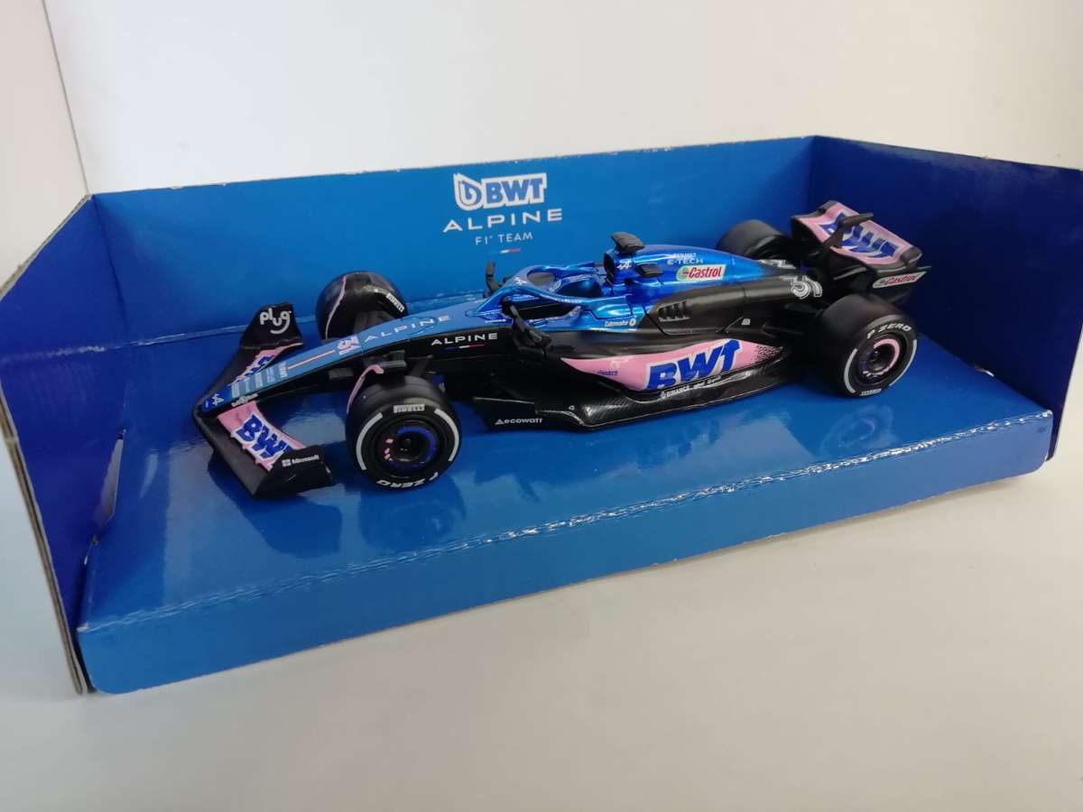 BWT Alpine F1 die cast car 1:43