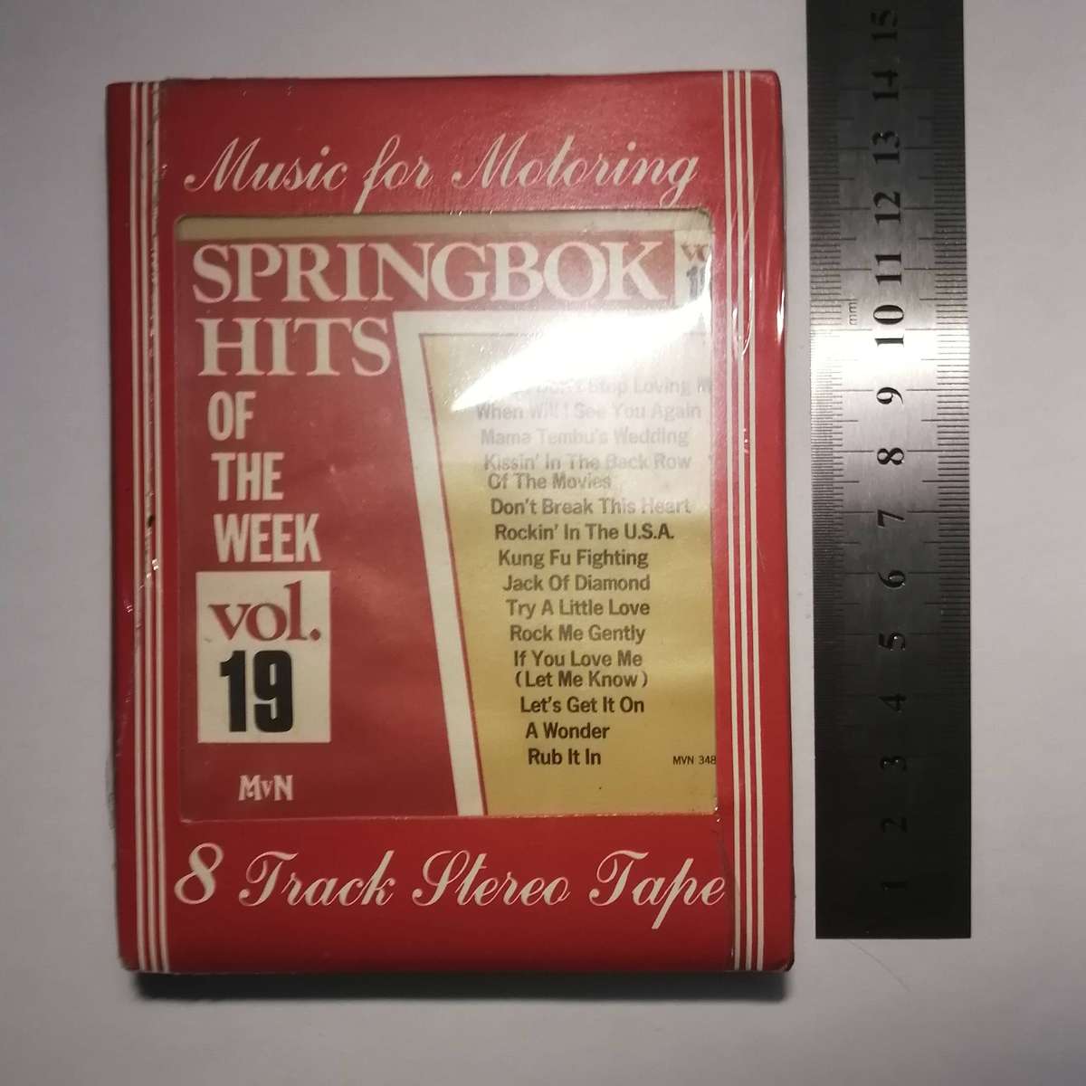 Vintage Springbok Hits Vol. 19 8-track tape - still sealed