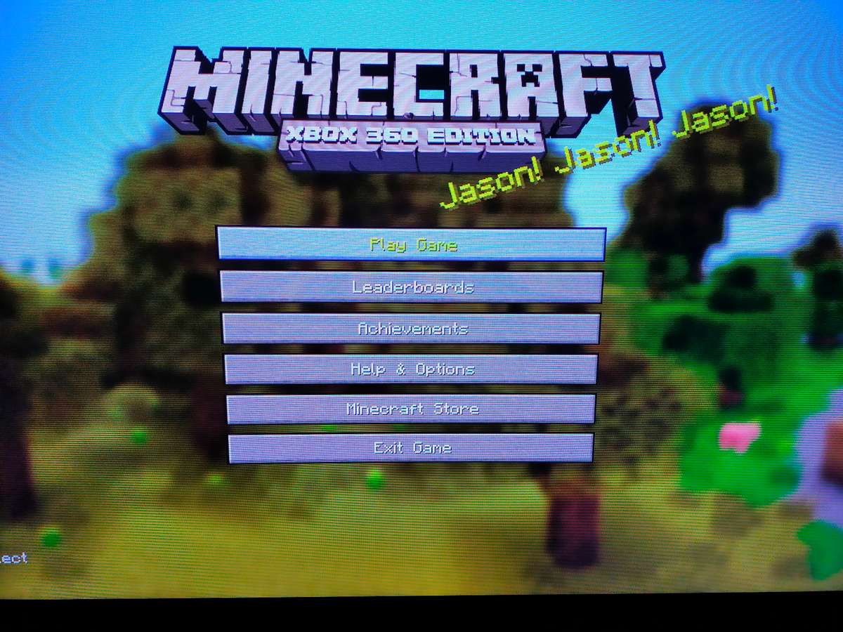 Minecraft XBOX 360