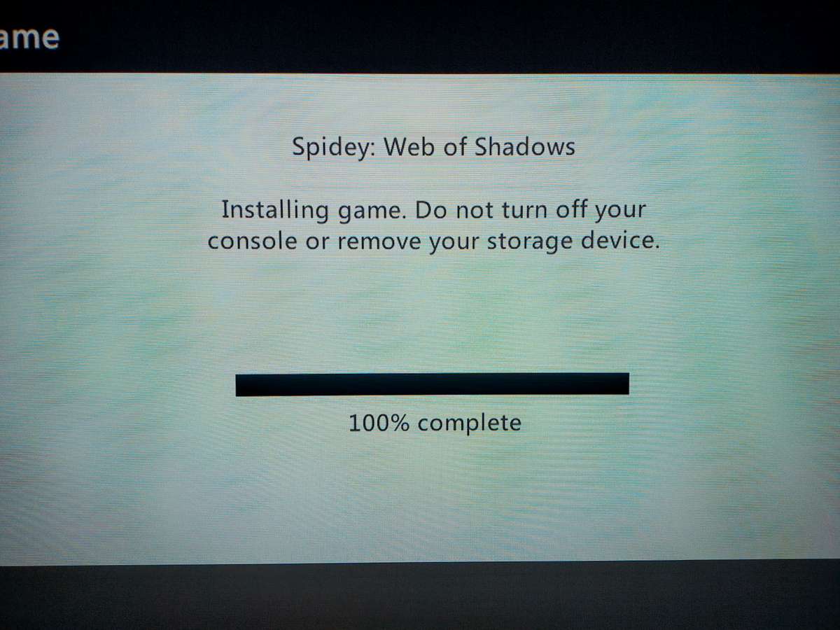 Spider-Man Web of shadows XBOX 360 (Disc Only & CD CASE) (ULTRA RARE)