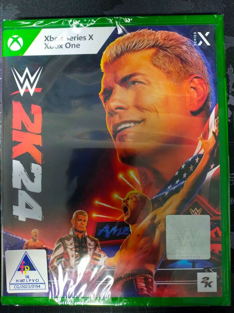 WWE 2K24 - XBOX ONE / SERIES X (New / factory-sealed)