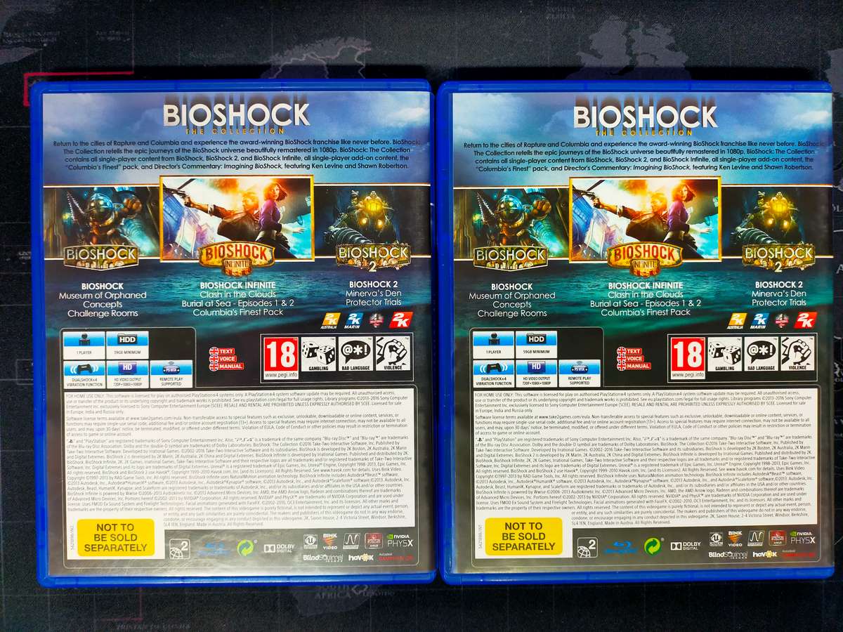 Bioshock The Collection - PS4 / PlayStation 4