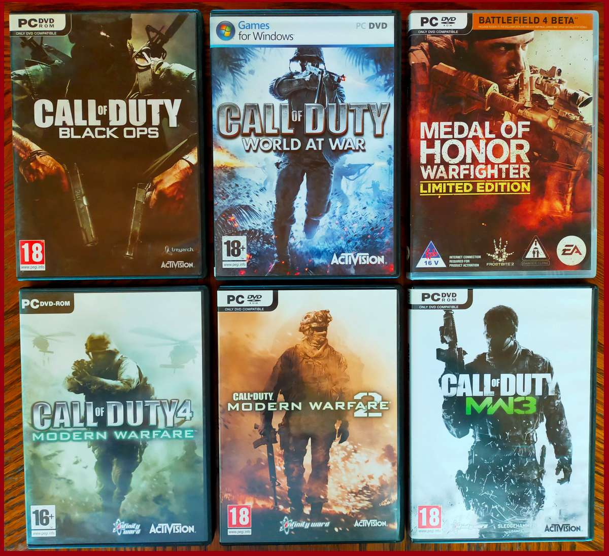 Call of Duty / FPS Bundle - PC (Including Medal of Honor Warfighter)