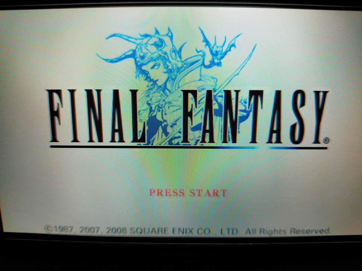 Final Fantasy I / Final Fantasy 1 - PSP / PlayStation Portable