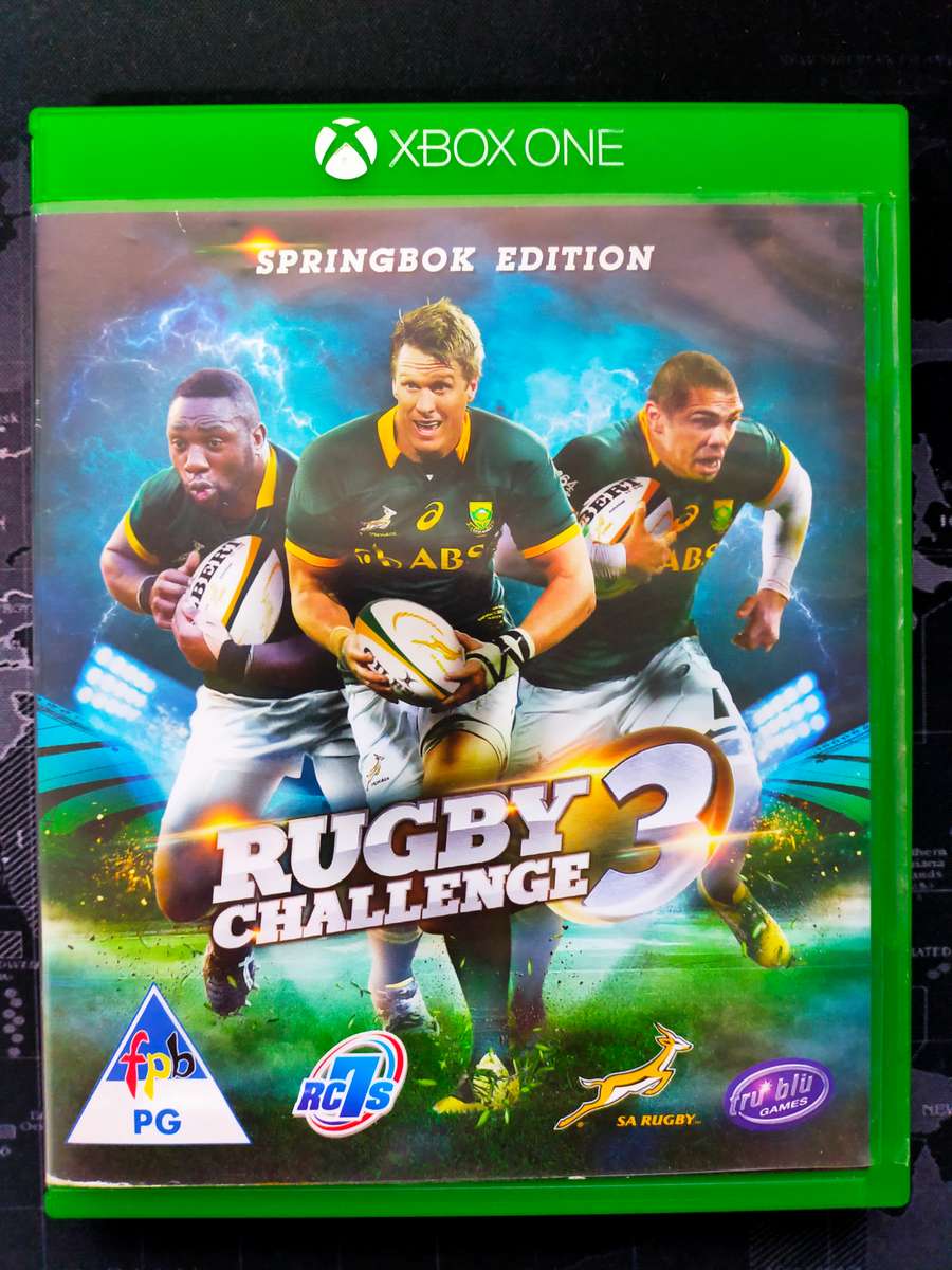 Rugby Challenge 3 Springbok Edition Xbox One (Very Rare)