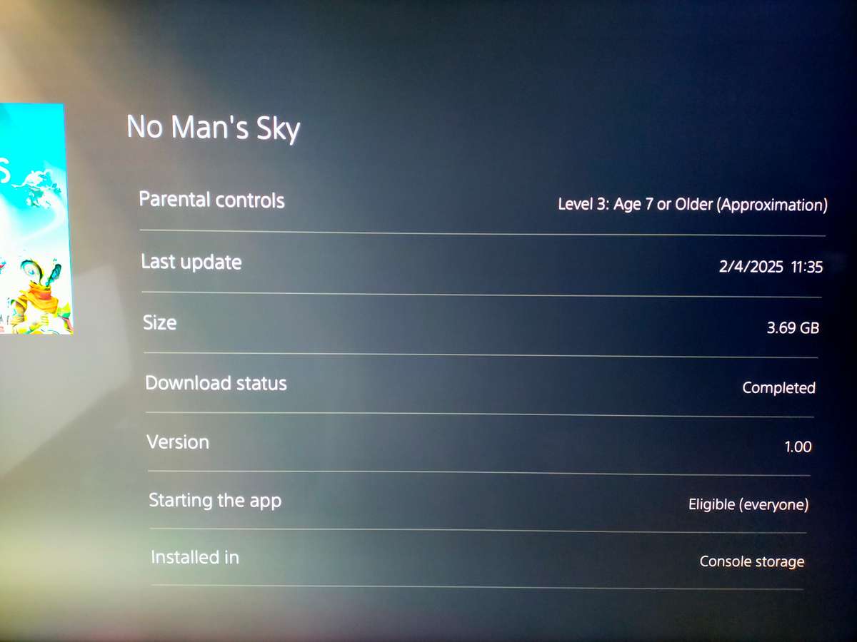 No Man's Sky PlayStation 4 / PS4 (Free PS5 Upgrade)