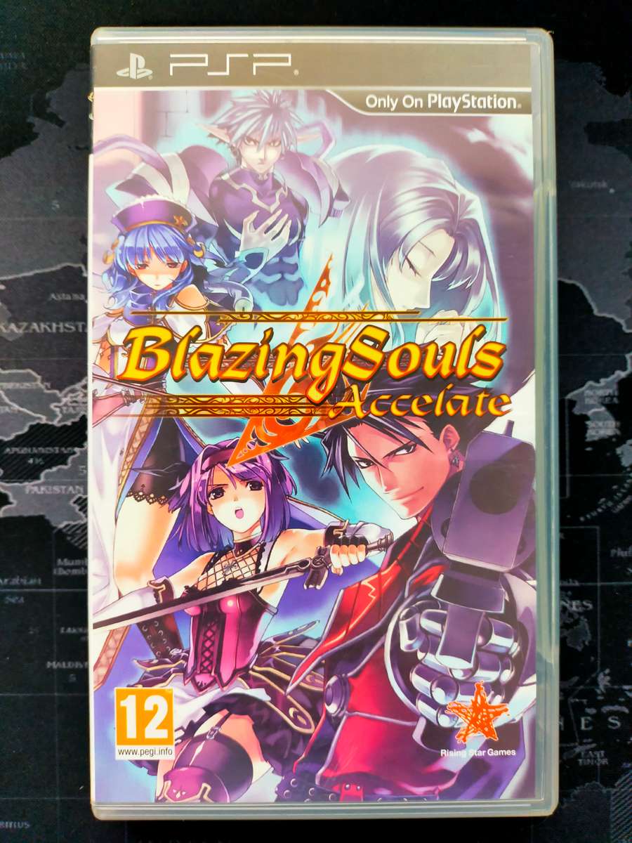 Blazing Souls Accelate - PSP / PlayStation Portable (RARE)