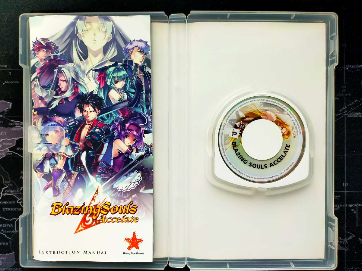 Blazing Souls Accelate - PSP / PlayStation Portable (RARE)