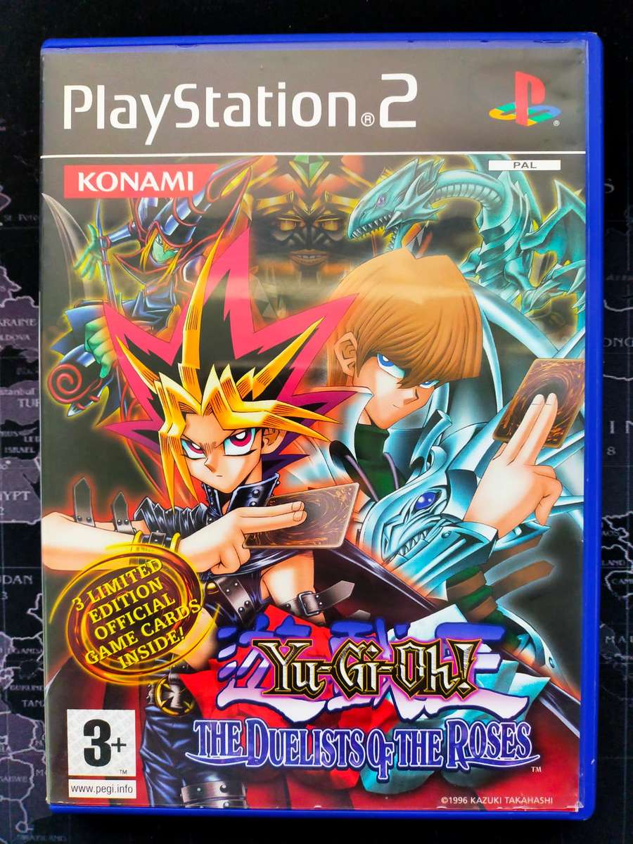 Yu-Gi-Oh The Duelists of the Roses - PS2 / PlayStation 2 (RARE)