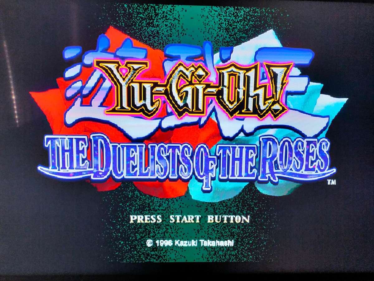 Yu-Gi-Oh The Duelists of the Roses - PS2 / PlayStation 2 (RARE)