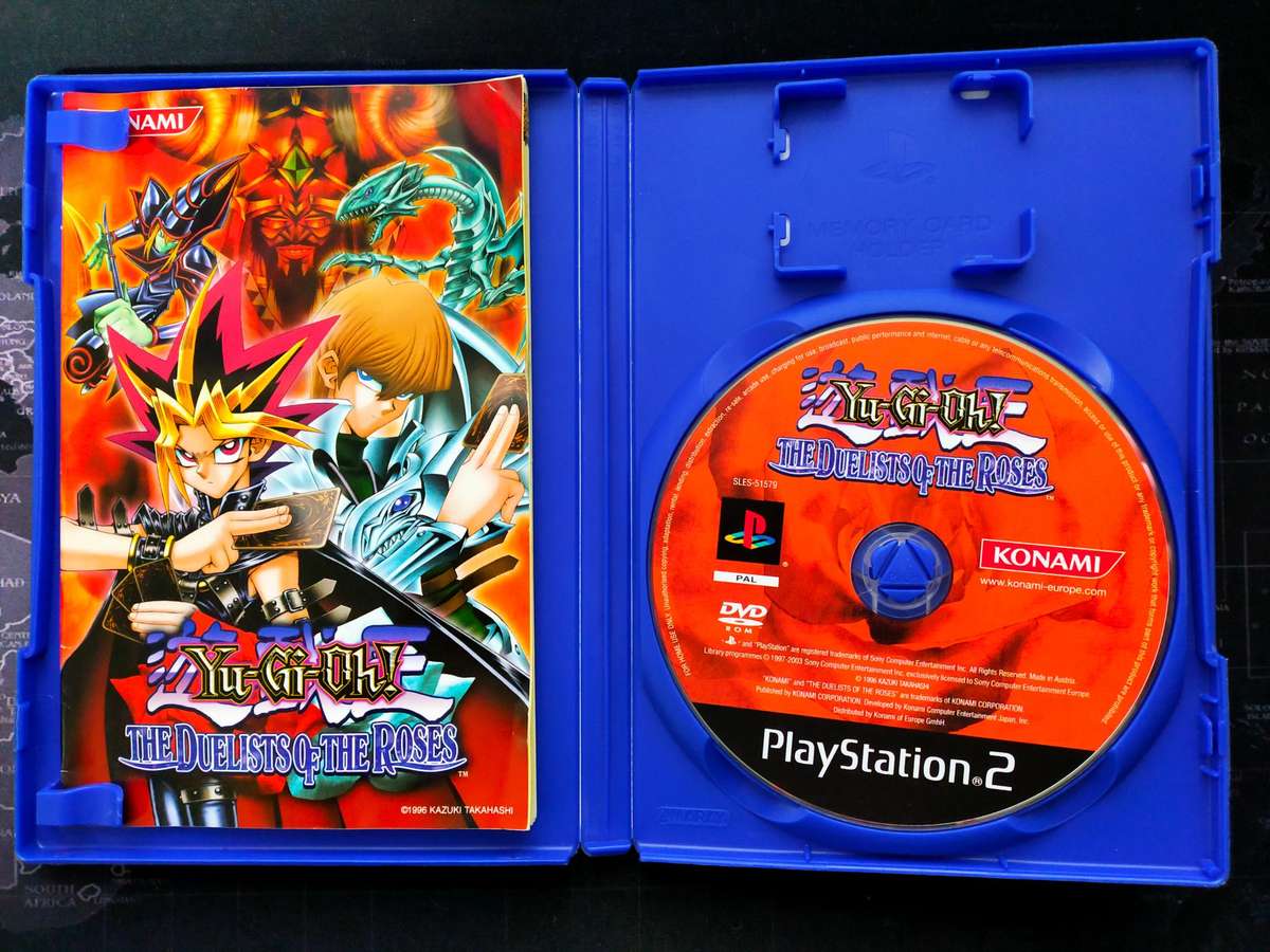 Yu-Gi-Oh The Duelists of the Roses - PS2 / PlayStation 2 (RARE)