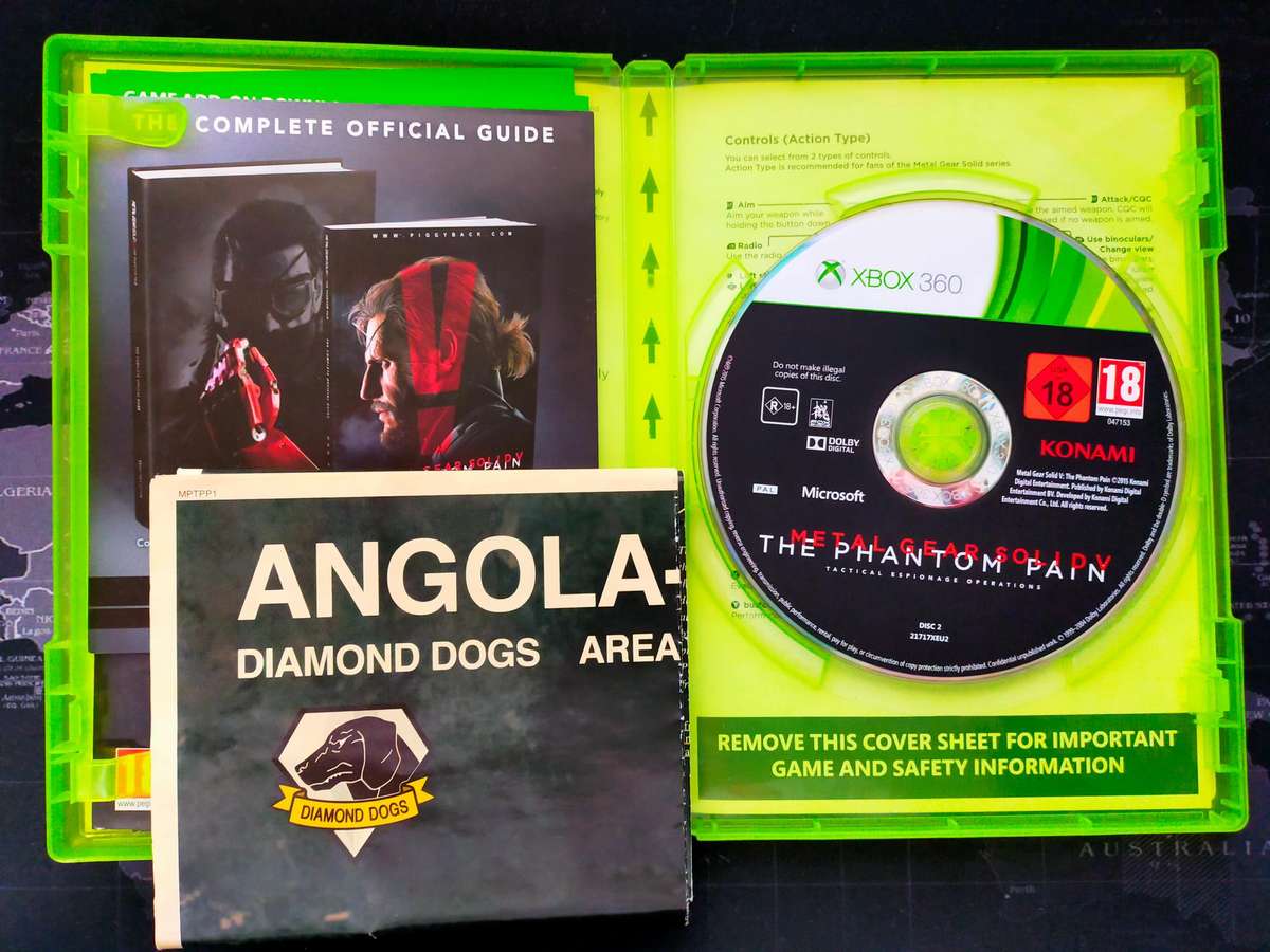 Metal Gear Solid V The Phantom Pain / MGS 5 - Xbox 360