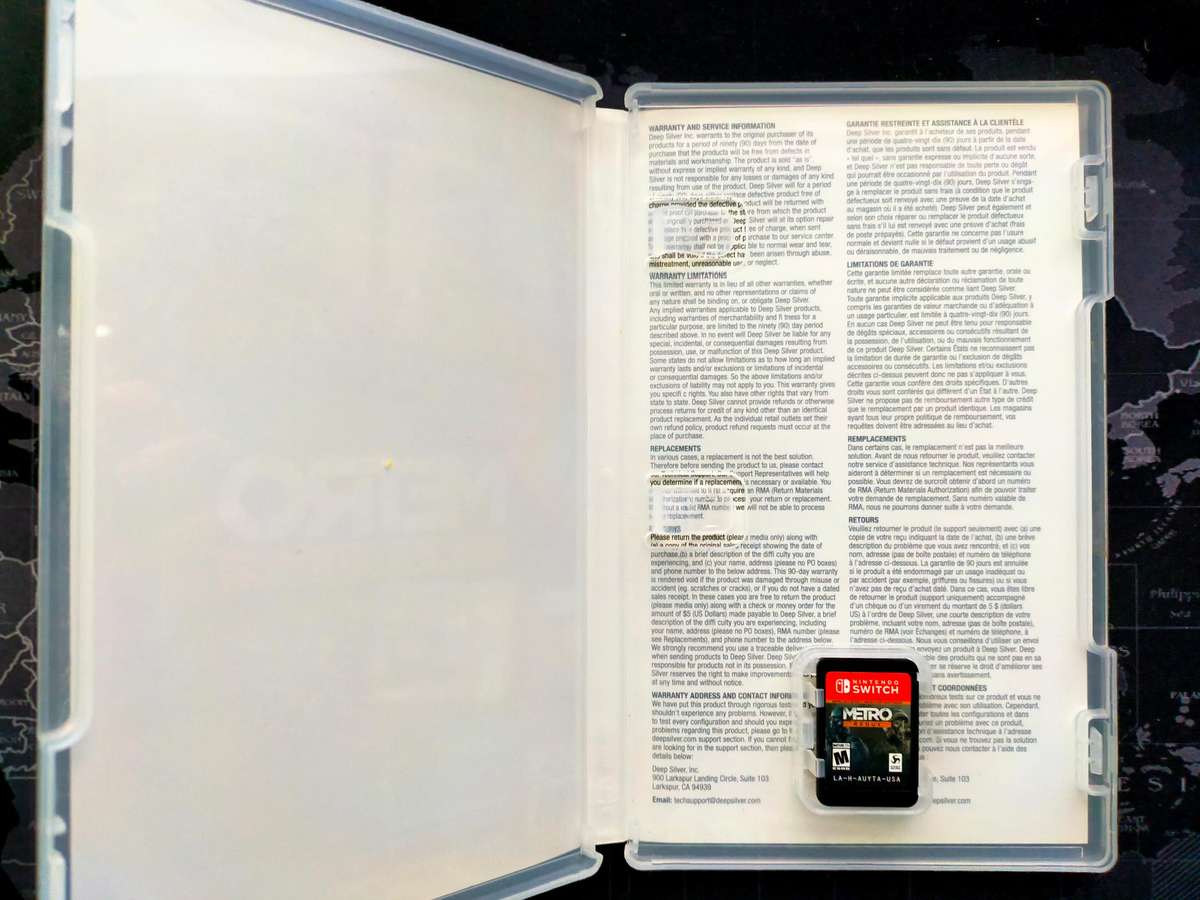 Metro Redux - Nintendo Switch (Very Rare)