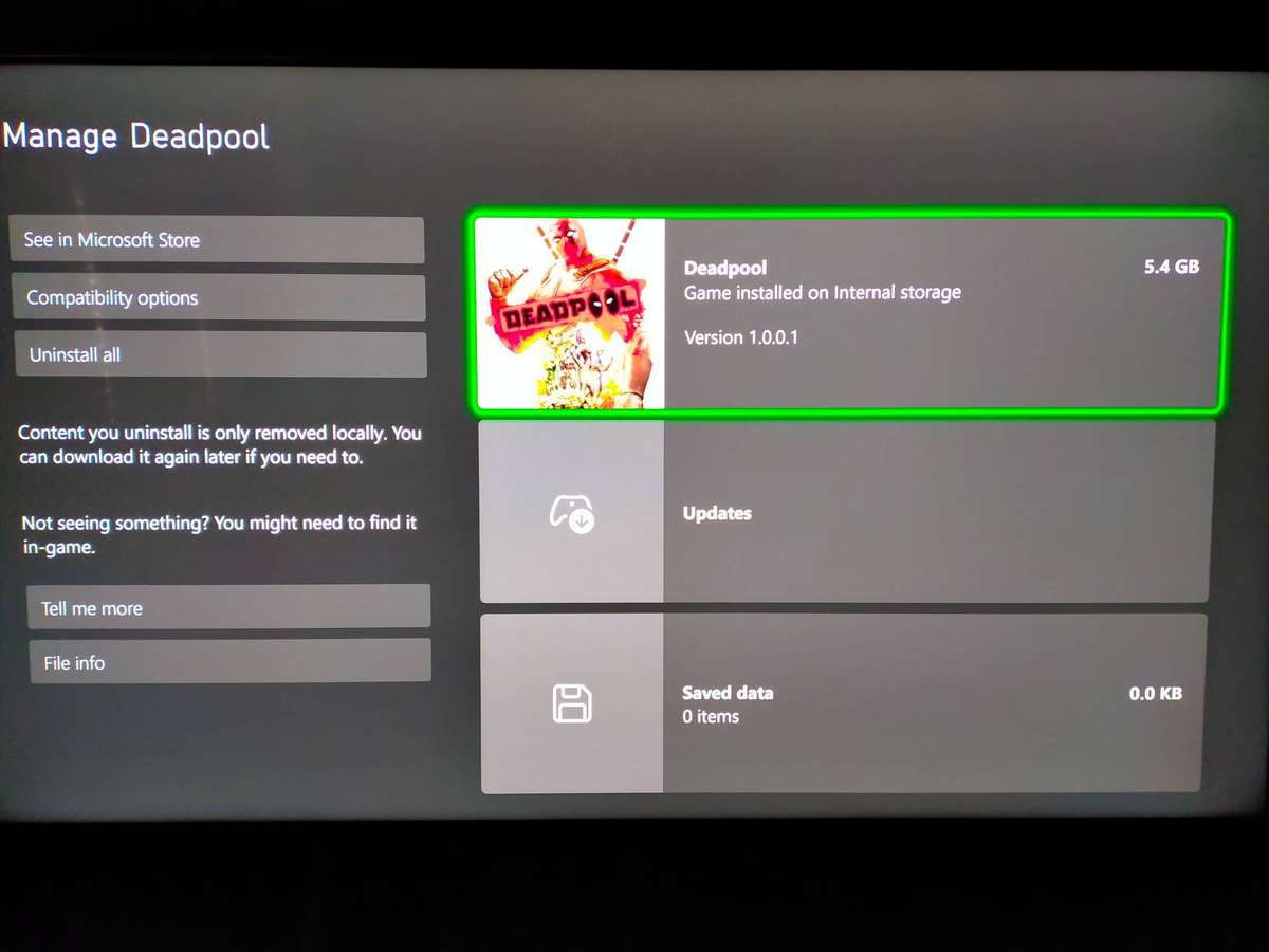 Deadpool - XBOX ONE  (Very RARE)