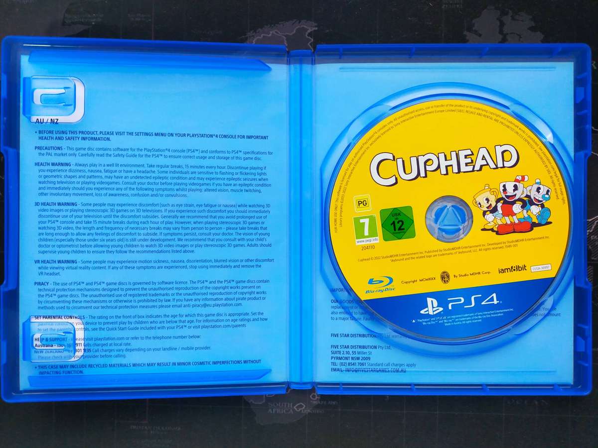 Cuphead (Includes DLC) - PS4 / PlayStation 4 (RARE FIND)