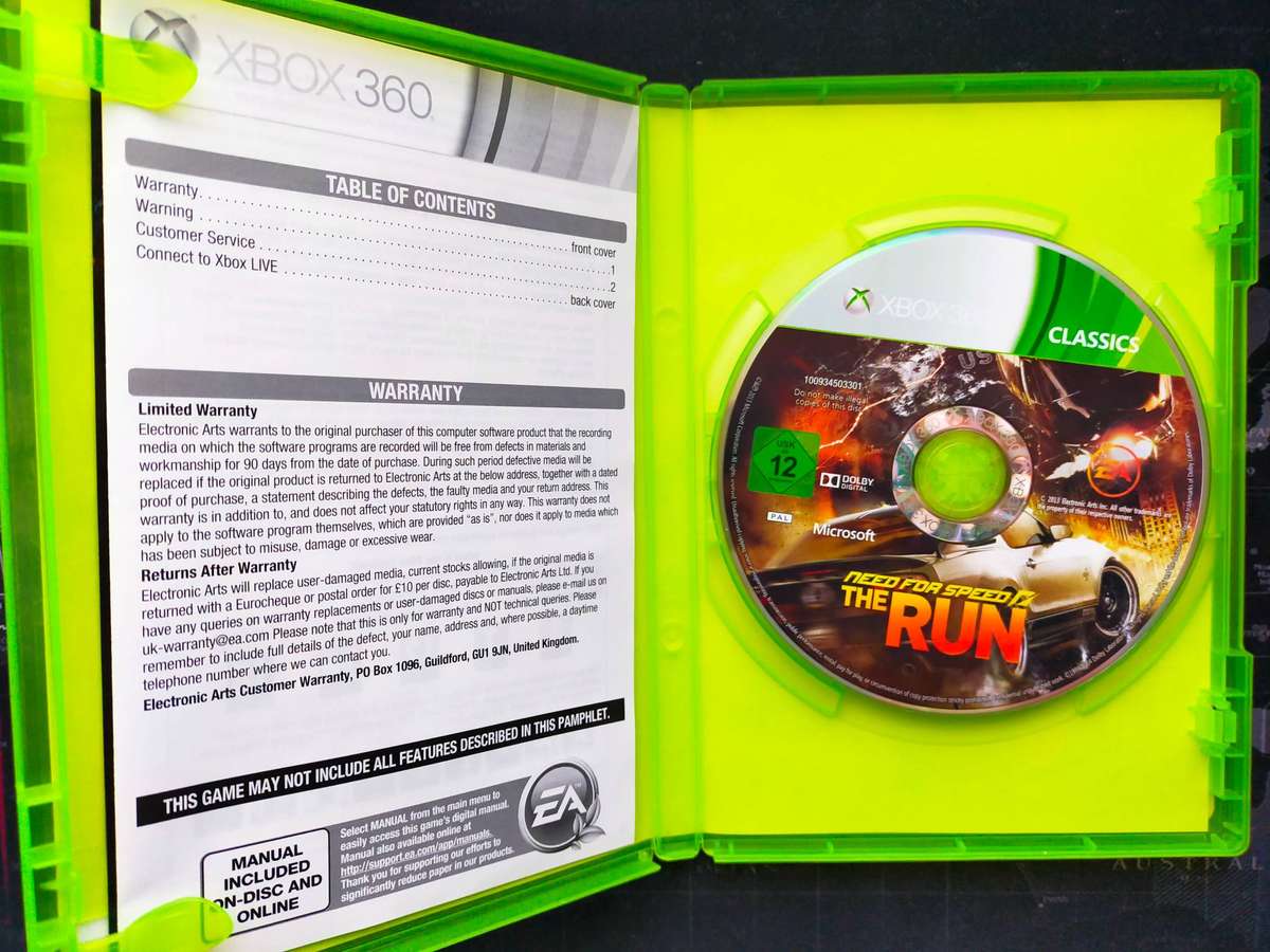 Need for Speed The Run - Xbox 360