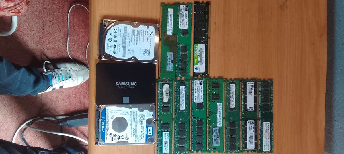 Lot of computer parts available