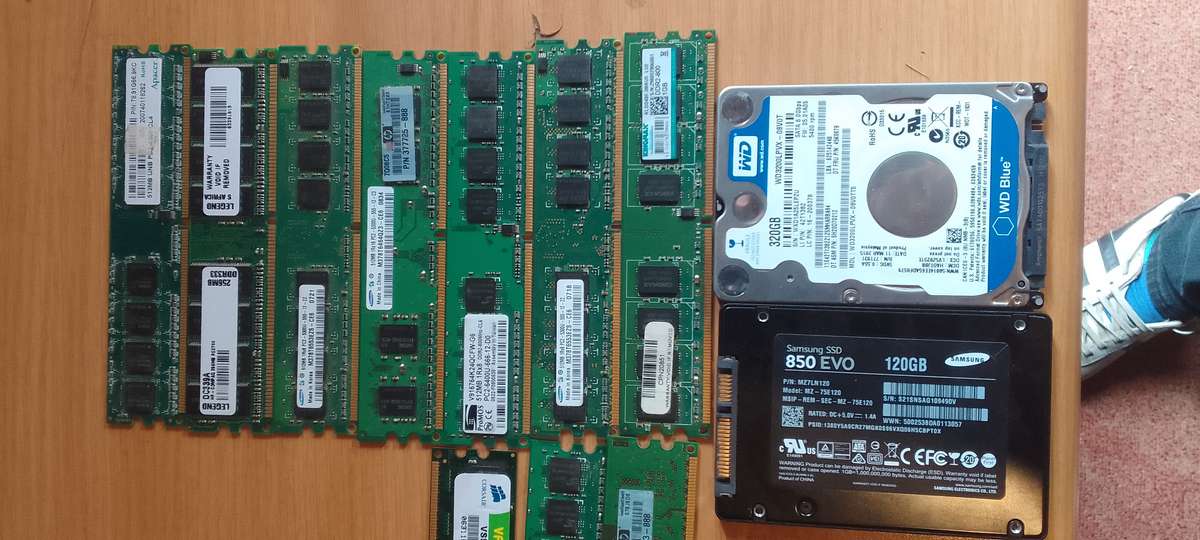 Lot of computer parts available