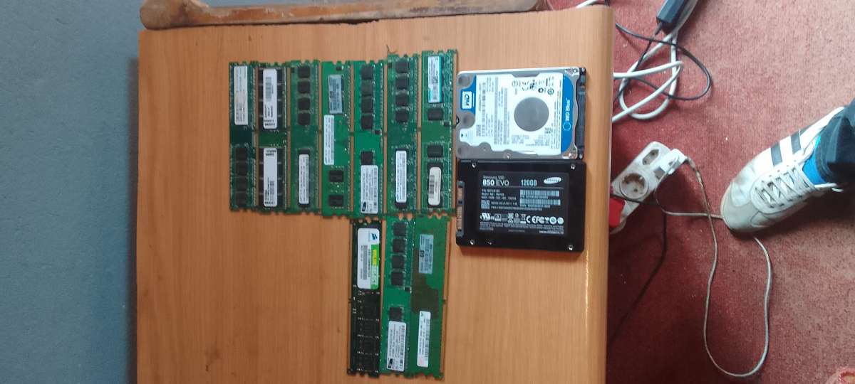 Lot of computer parts available