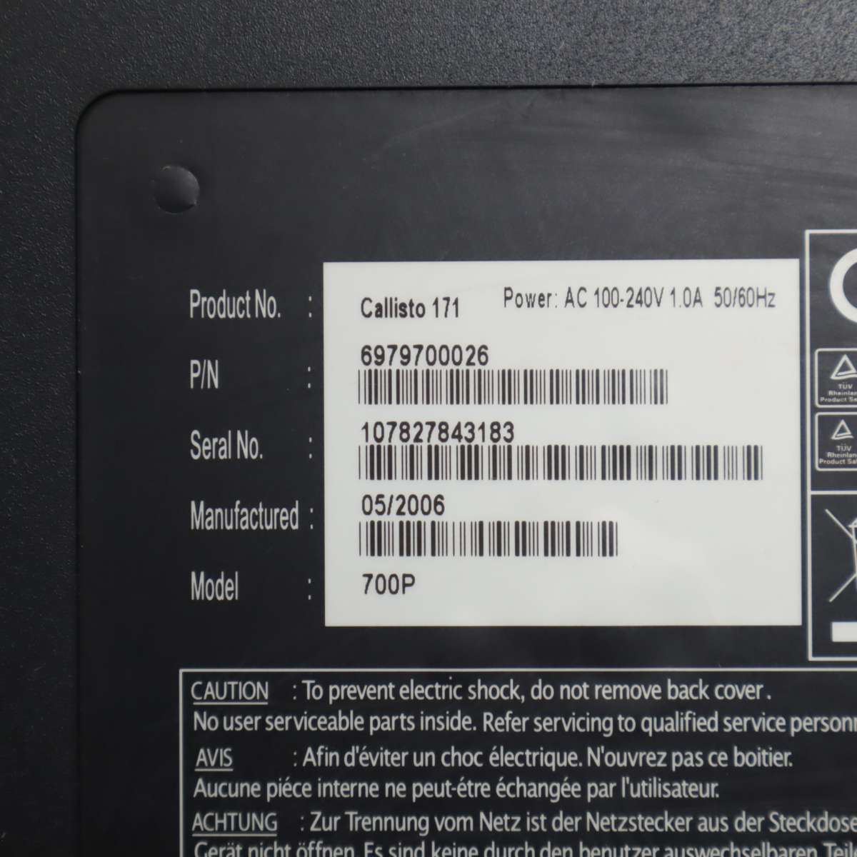 3 Pcs - Computer Monitors (Samsung, Bell Packard & Mecer) - Pre-Owned