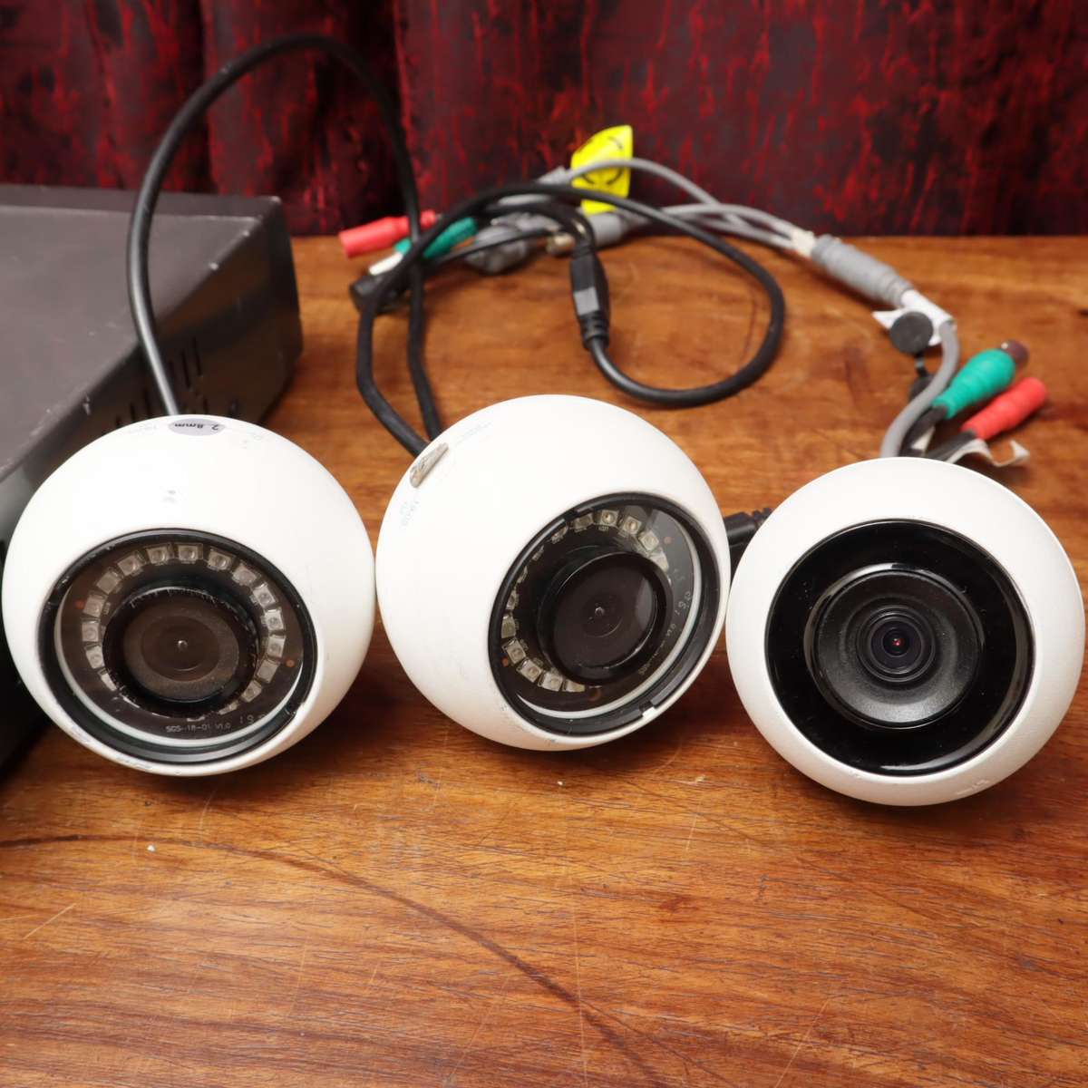 4-Channel DVR and 4 CCTV Cameras