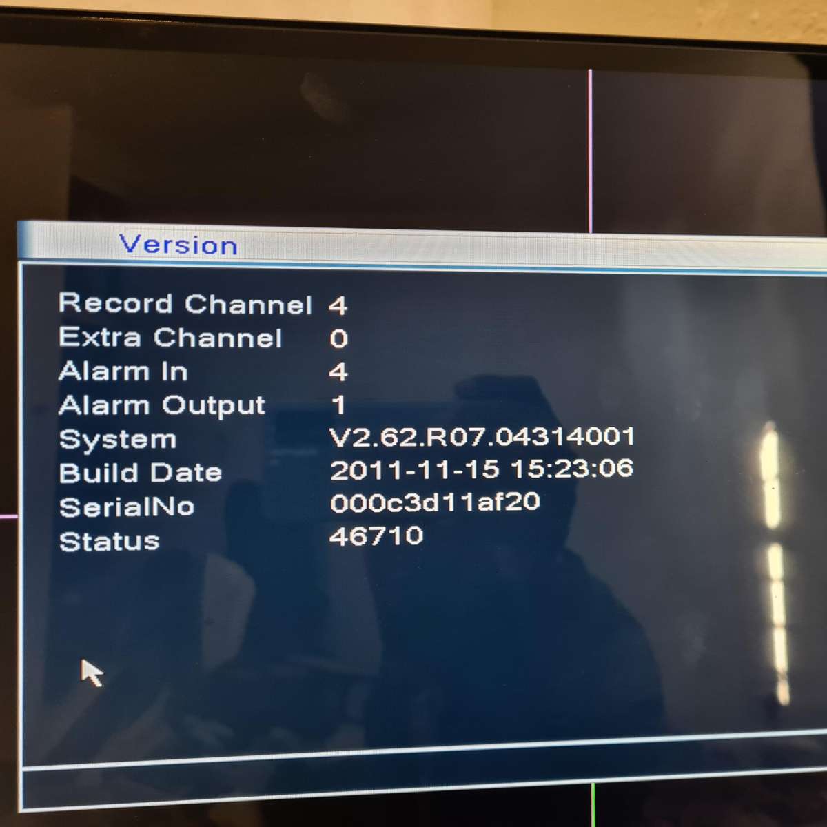 4-Channel DVR and 4 CCTV Cameras