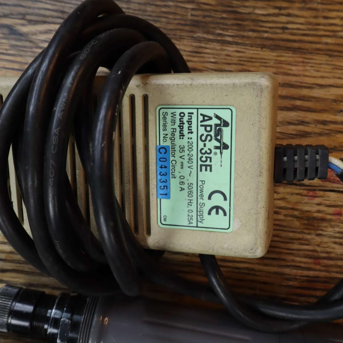 ASA 4500 LOW TORQUE ELECTRIC SCREWDRIVER WITH APS-35A POWER SUPPLY - 5 PCS