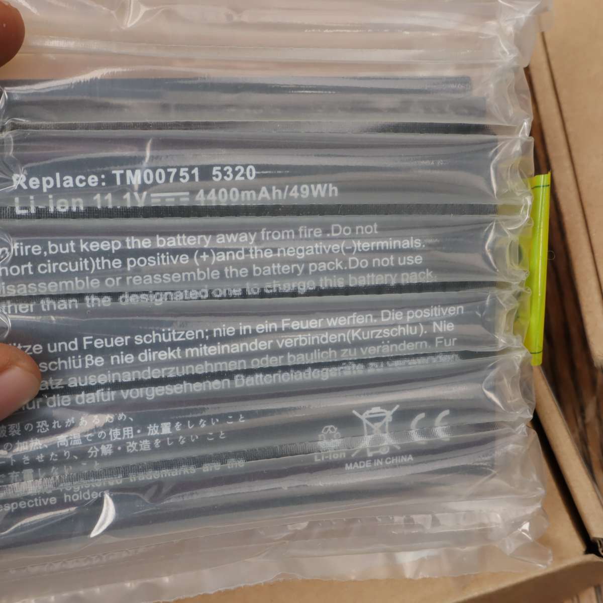 Assorted Batteries for Acer Laptops