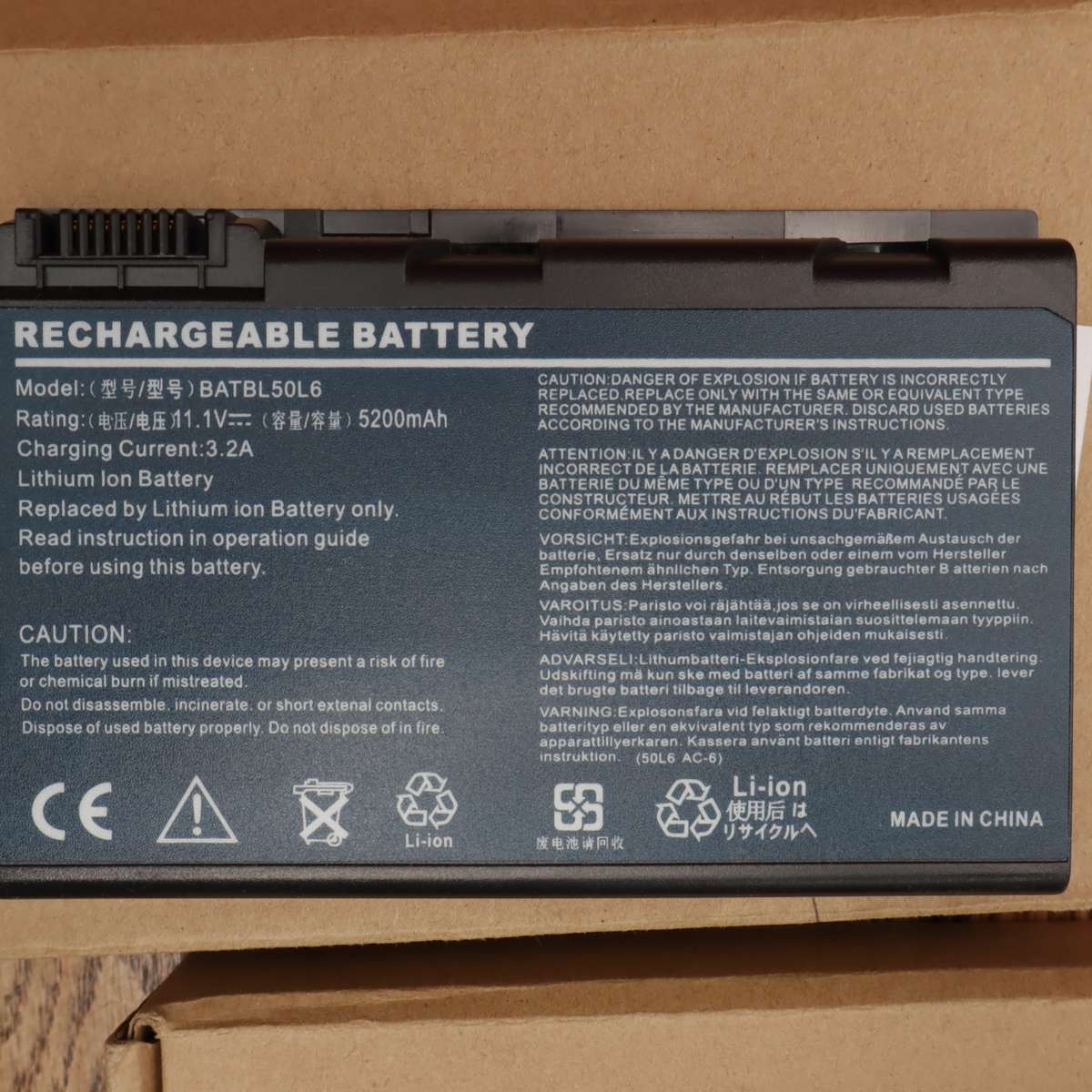 Assorted Batteries for Acer Laptops