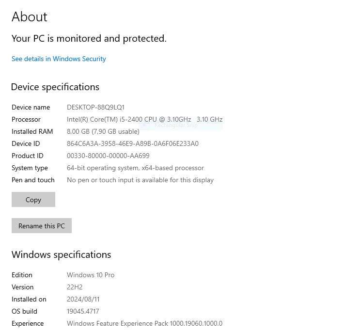 Astrum Desktop PC | Core i5 - Quad Core| 3.10GHZ | 8GB RAM | 500GB HDD |