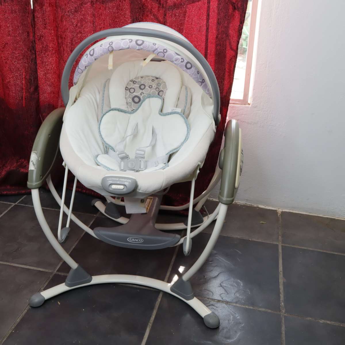 Graco Glider Elite Swing & Bounce Electric Baby Rocker | Model: 1842969 | - Pre-Owned