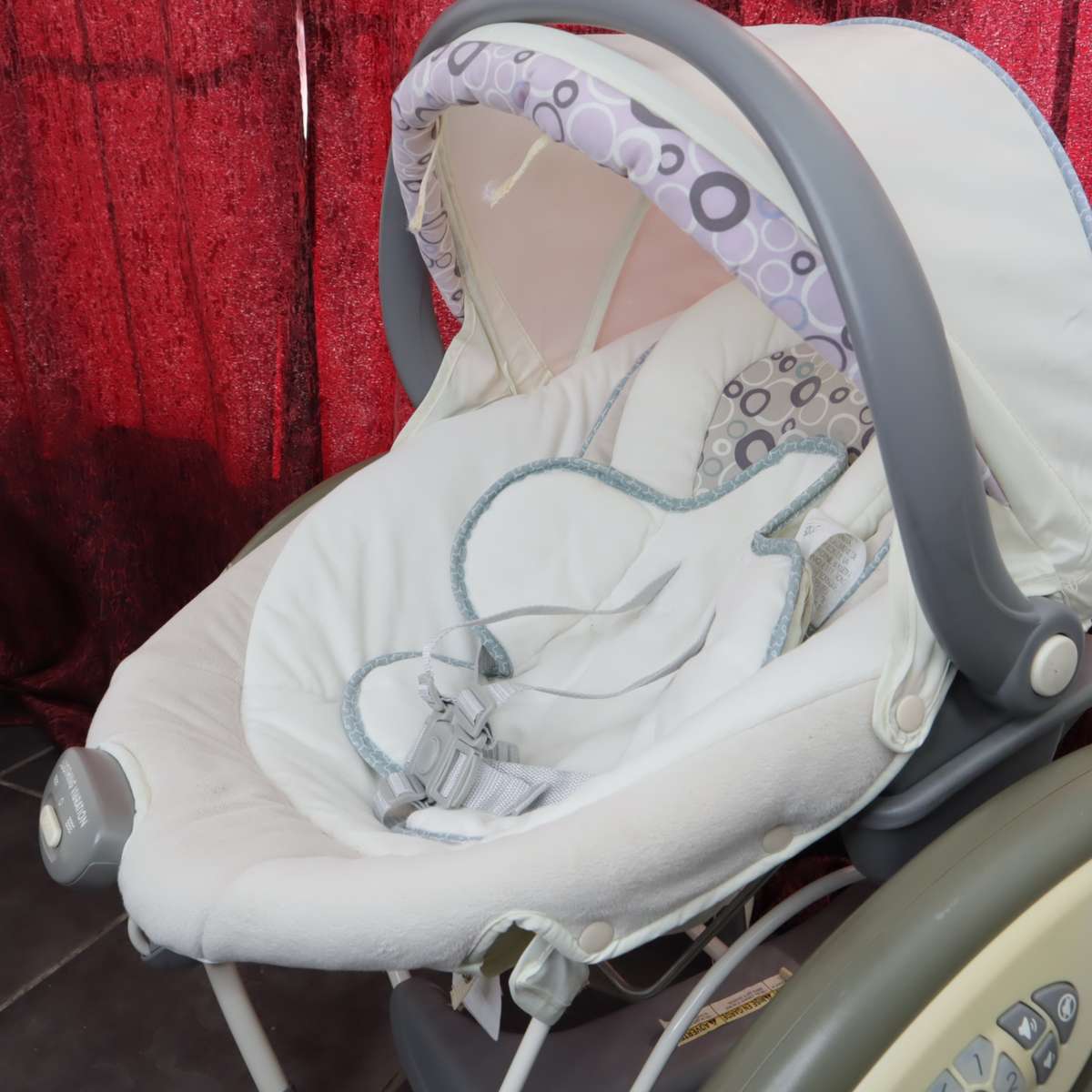 Graco Glider Elite Swing & Bounce Electric Baby Rocker | Model: 1842969 | - Pre-Owned
