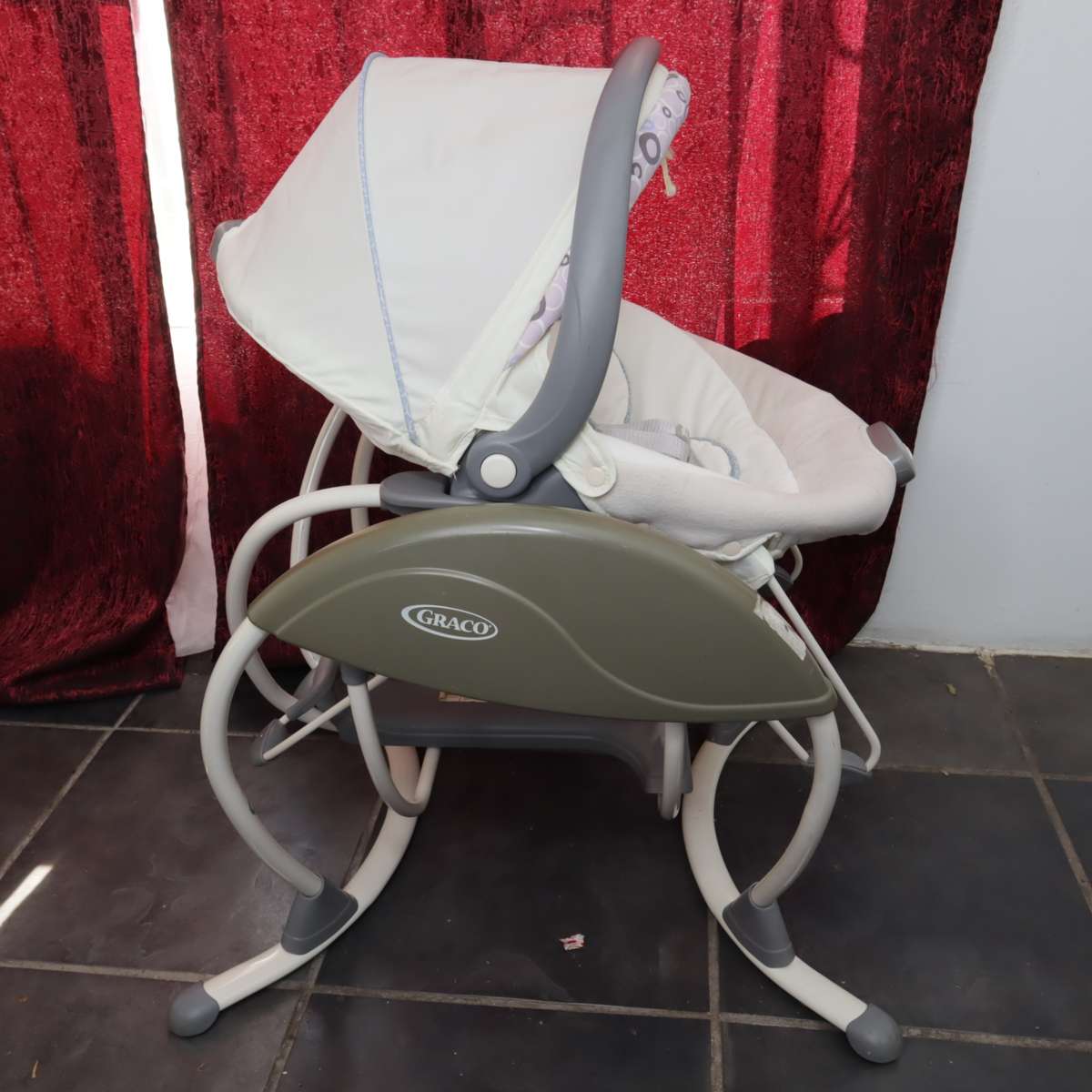 Graco Glider Elite Swing & Bounce Electric Baby Rocker | Model: 1842969 | - Pre-Owned