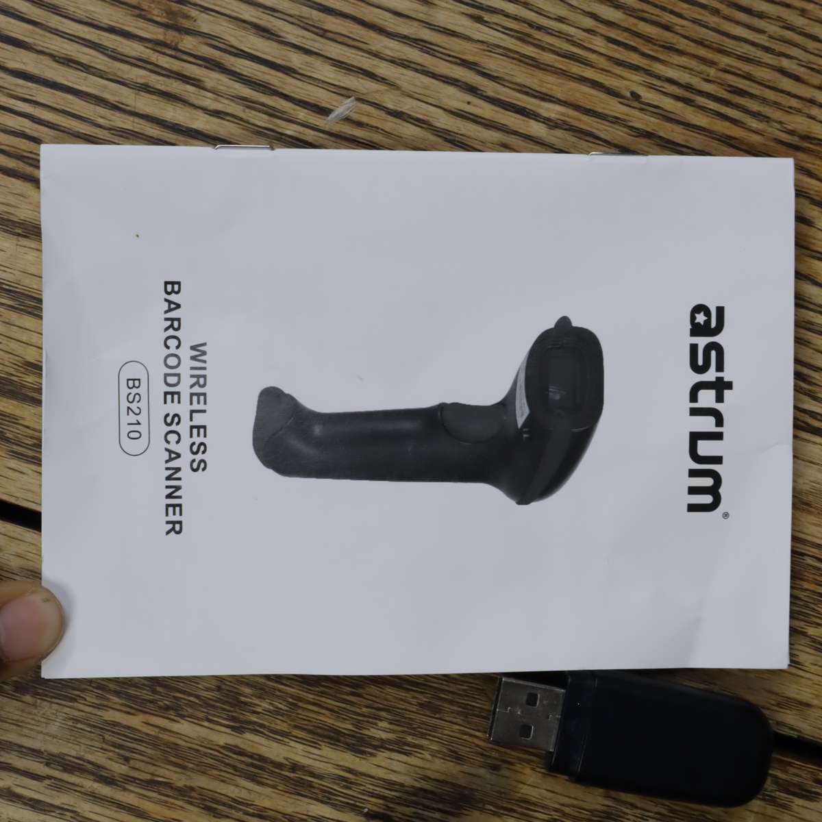 Astrum BS210 Wireless Laser Barcode Scanner - Pre-Owned (LIKE NEW)