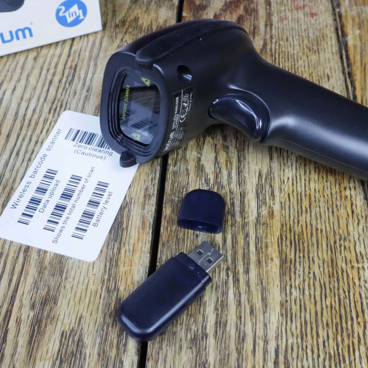 Astrum BS210 Wireless Laser Barcode Scanner - Pre-Owned (LIKE NEW)