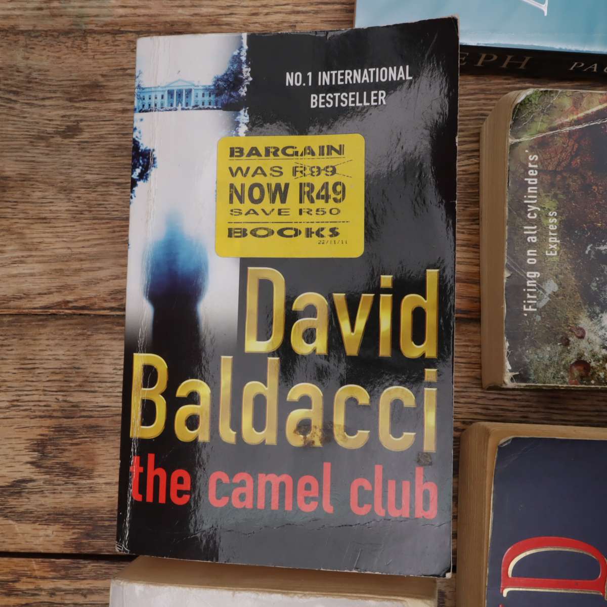 Assorted Fiction Novel Books - 9 Pcs