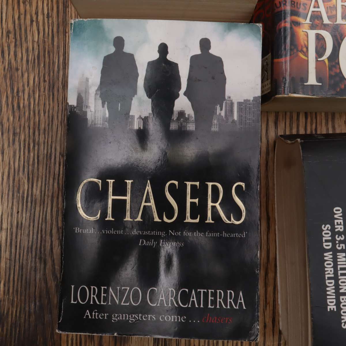 Assorted Fiction Novel Books - 9 Pcs