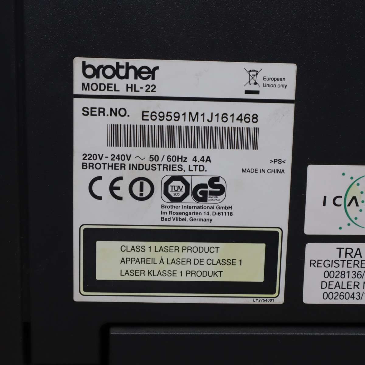 Brother HL-2270DW A4 Mono Laser Printer - WiFi USB Ethernet