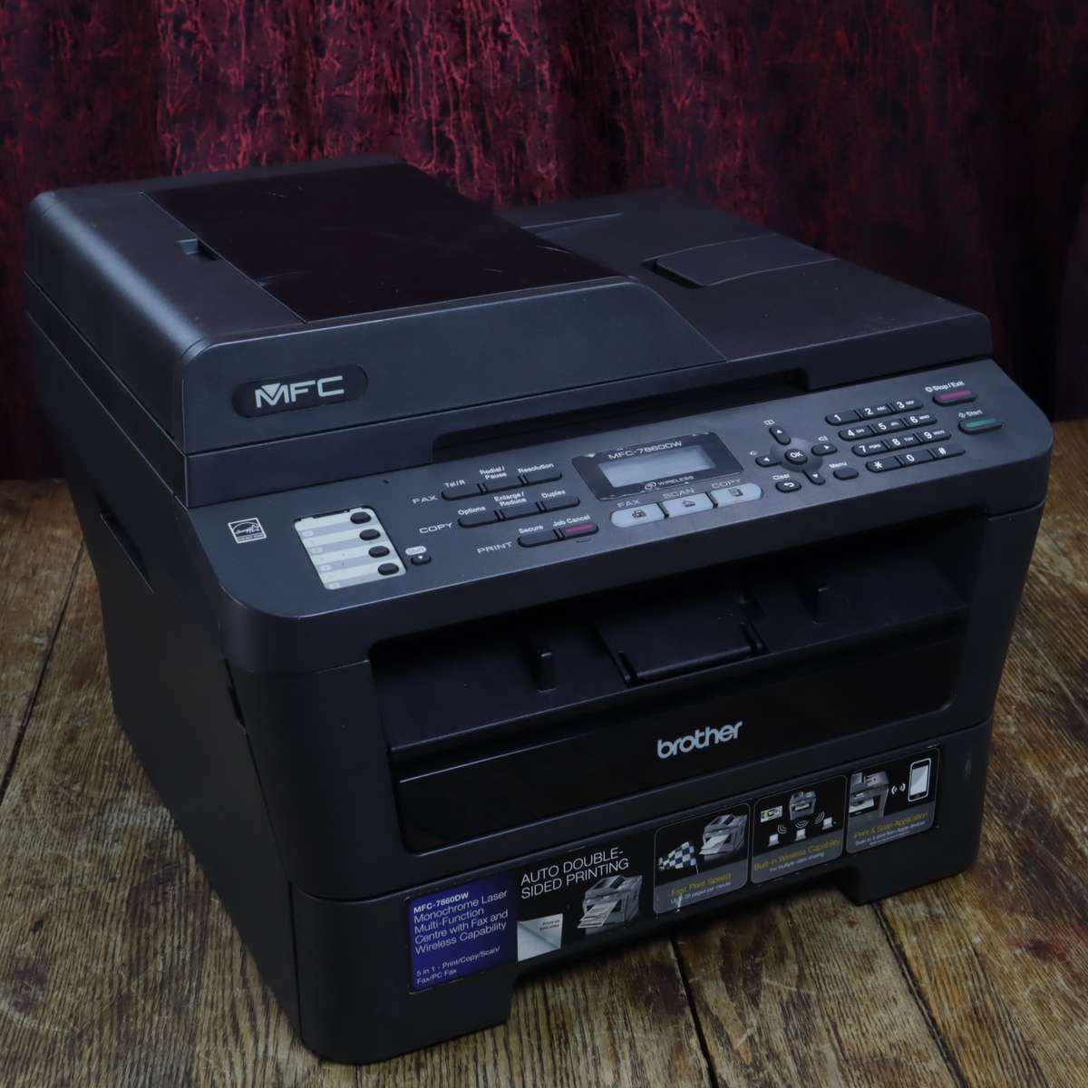 Brother MFC-7860DW A4 Mono All-In-One Laser Printer