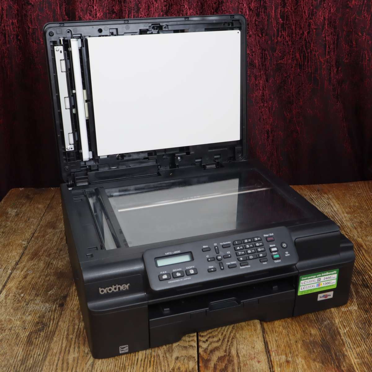 Brother MFC-J200 InkBenefit A4 Colour Inkjet Printer