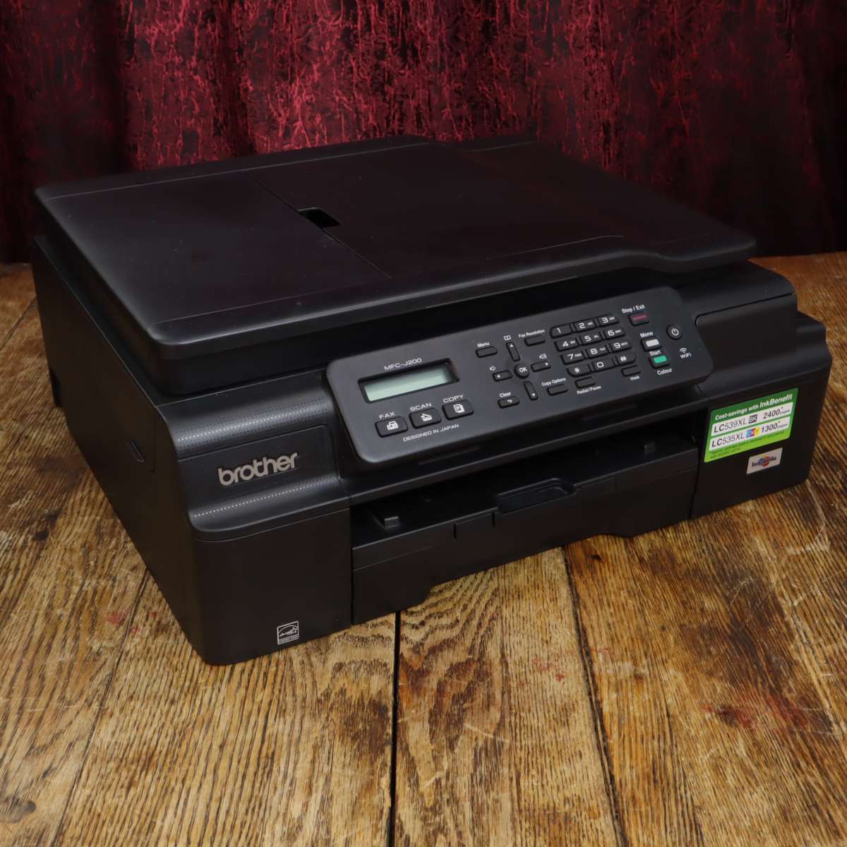 Brother MFC-J200 InkBenefit A4 Colour Inkjet Printer
