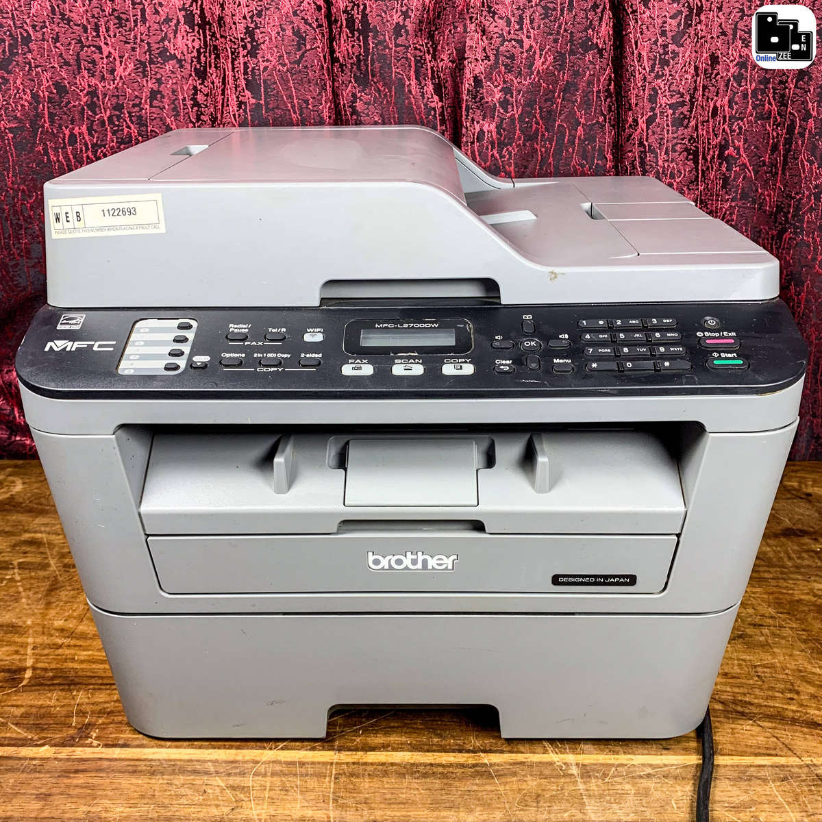 Brother MFC-L2700DW A4 Mono All-in-One Laser Printer